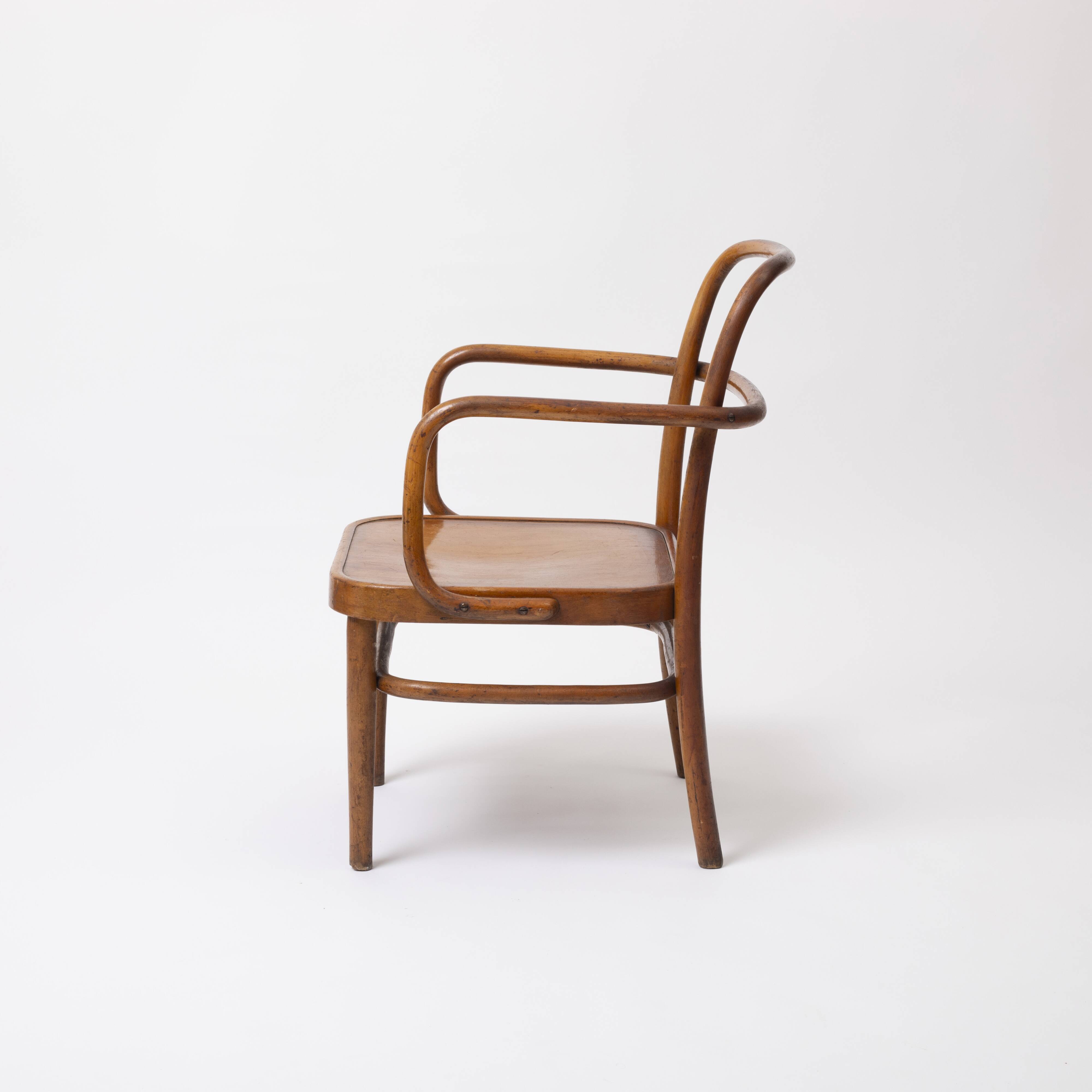 A 64 F chair by Gustav Adolf Schneck, Thonet, 1930s