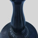 Art deco danish two-armed candleholder by Just Andersen in Disko Metal