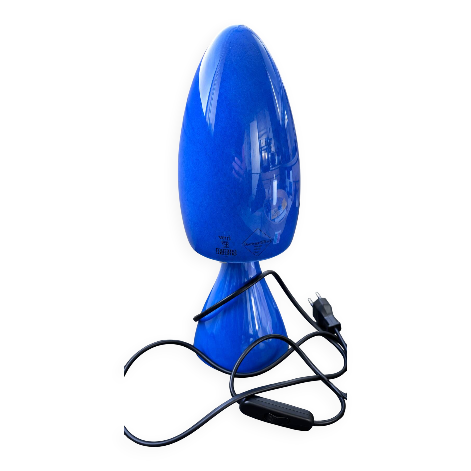 Lampe en verre de Murano de Barovier & Toso