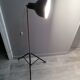 Lamp projector tripod enamelled workshop design