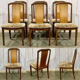 Set of 6 G-Plan teak chairs from the 1970s.