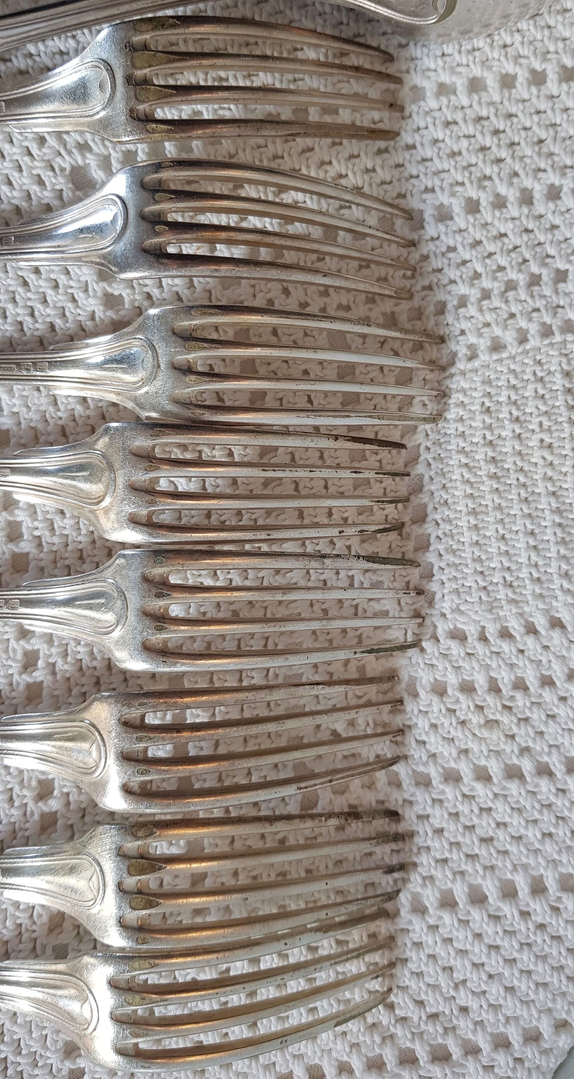 Silver metal housewife
