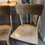 Lot of 2 baumann bistro chairs