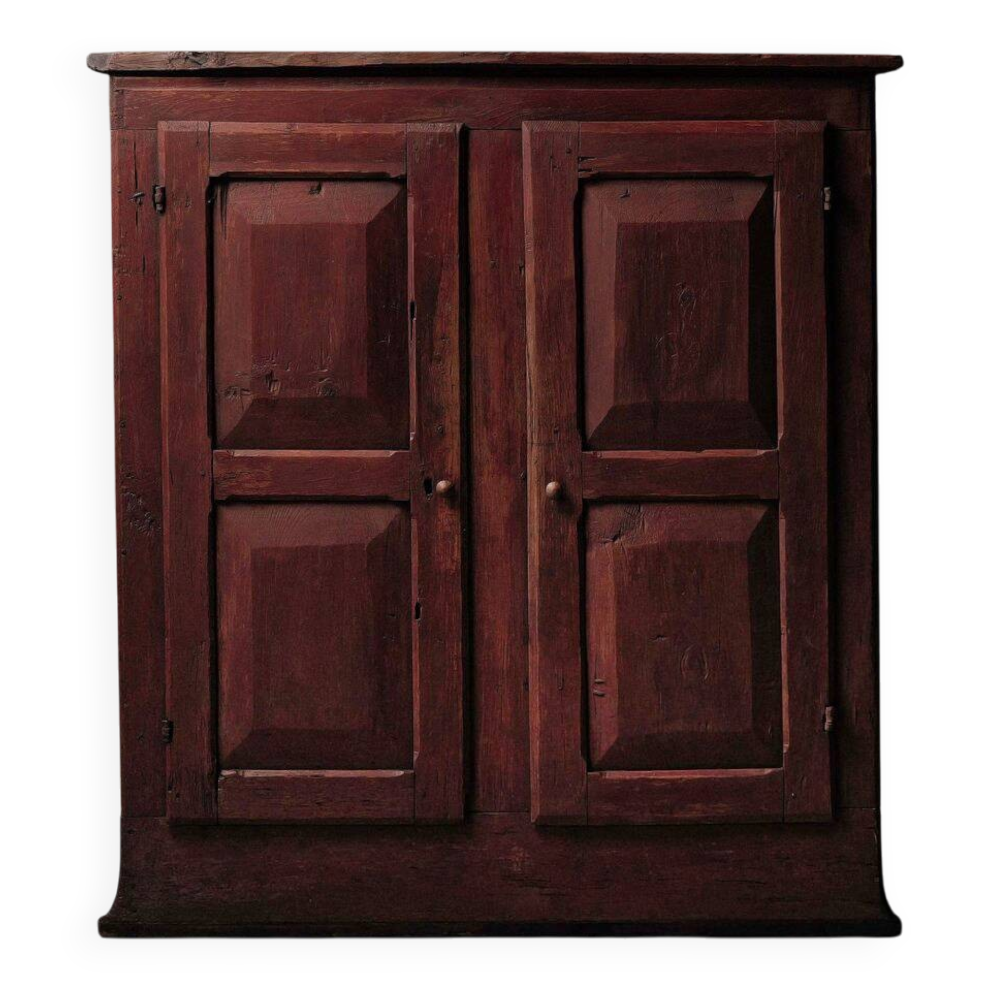 Mountain pine wardrobe – Folk art, Switzerland, 18th century