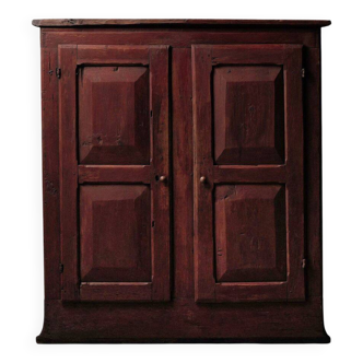 Mountain pine wardrobe – Folk art, Switzerland, 18th century