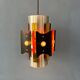 Lampe à Suspension Vintage Lakro Amstelveen Space Age