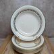 Lot de 6 assiettes creuses Villeroy & Boch – décor doré vintage