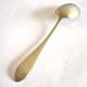 German silver-plated sauce spoon Gowe ALPACCA pearl decoration 26cm