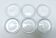 6 oil carafes Baccarat 1916