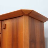 1970s Italian design brutalist-modernist geometric sideboard