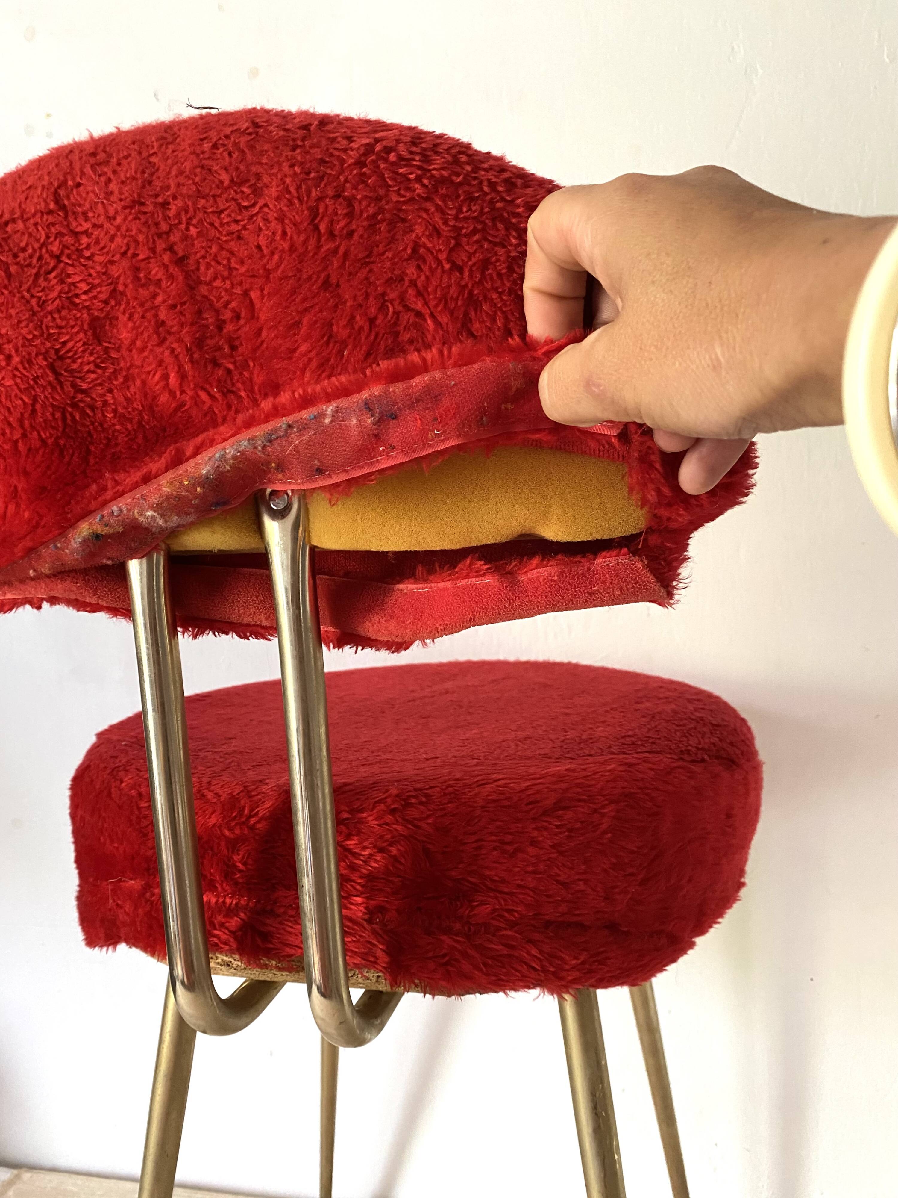 Vintage Pelfran "moumoute" chair