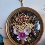 Dried flowers frame