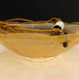 Art Deco glass hanging basin