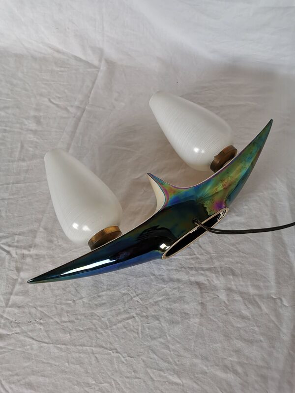 Lampe céramique Verceram, 1950, France.