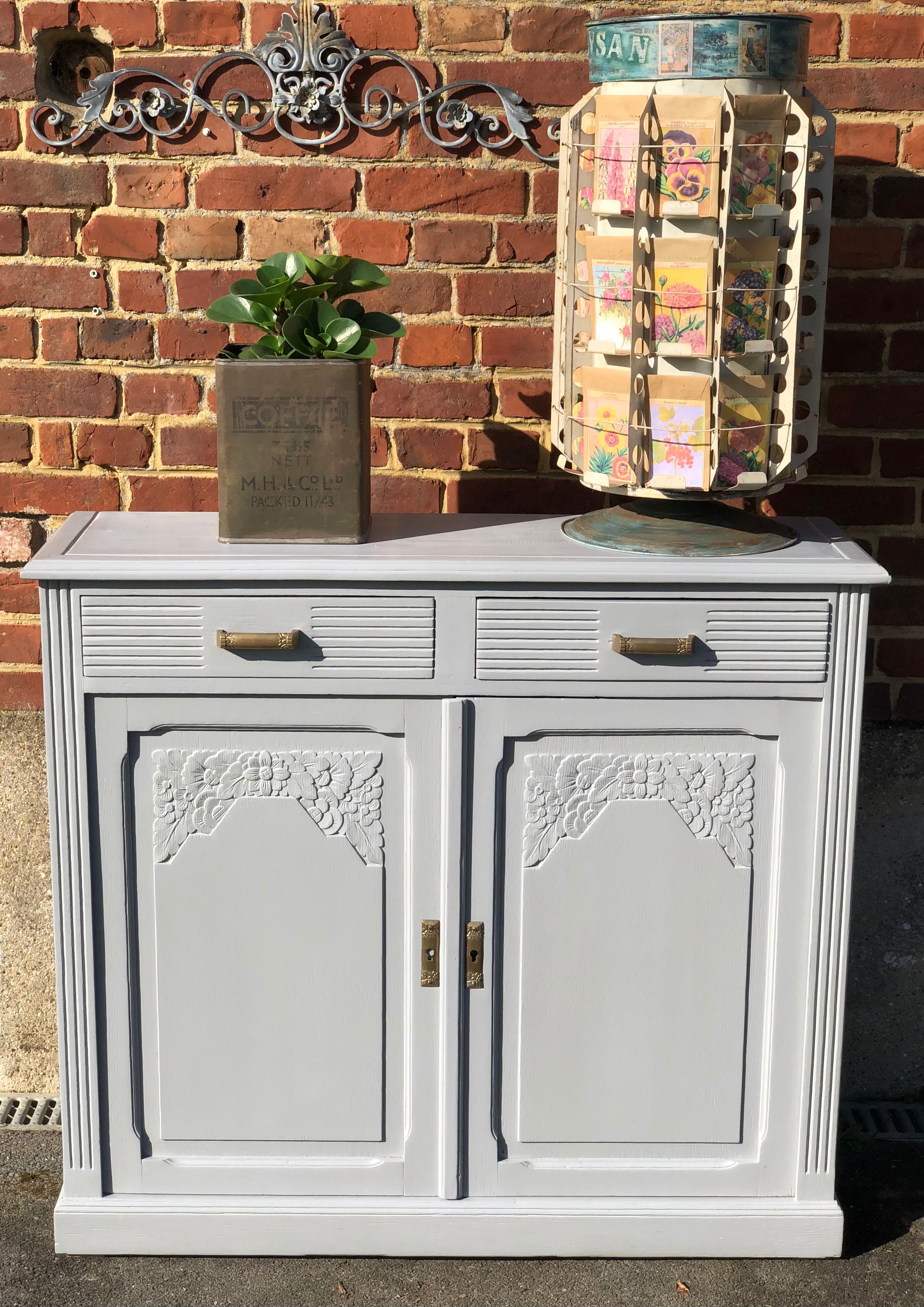 Grey Art Deco buffet