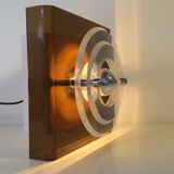 Herda, 80s wall lamp, plexiglass