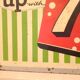 Enseigne métal 7up  1963