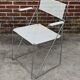 Set of 4 vintage X-Line dining chairs by Niels Jørgen Haugesen Denmark 1977