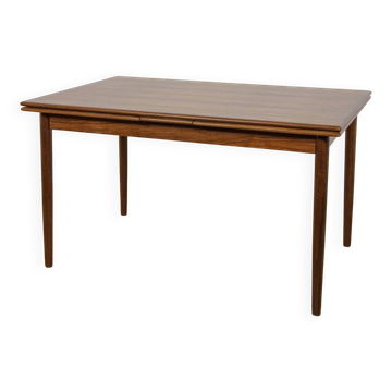 Mid-Century Rosewood Extending Dining Table, Denmark, 1960s
