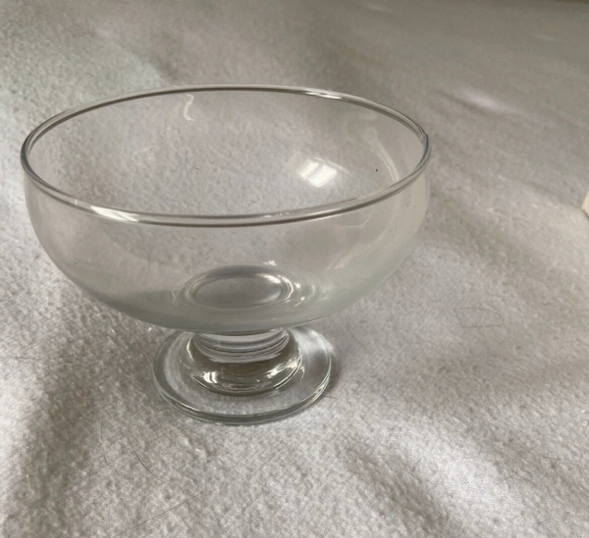 Set of 6 dessert cups