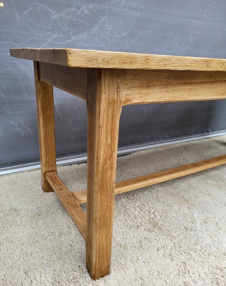 Table de ferme Chêne massif 200x79