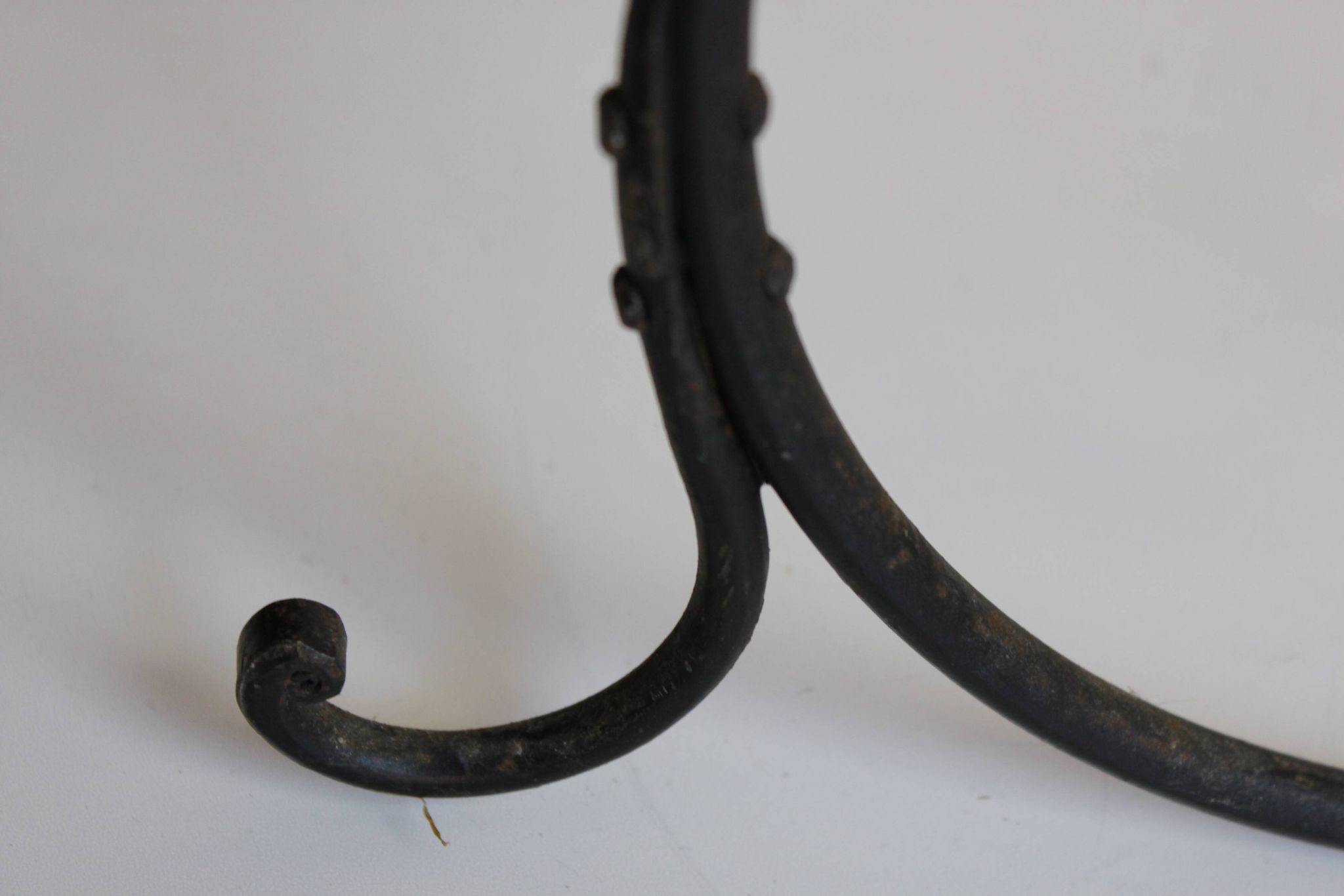 Large Wrought Iron Floor Candelabra, 1950s