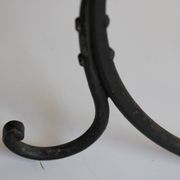 Large Wrought Iron Floor Candelabra, 1950s