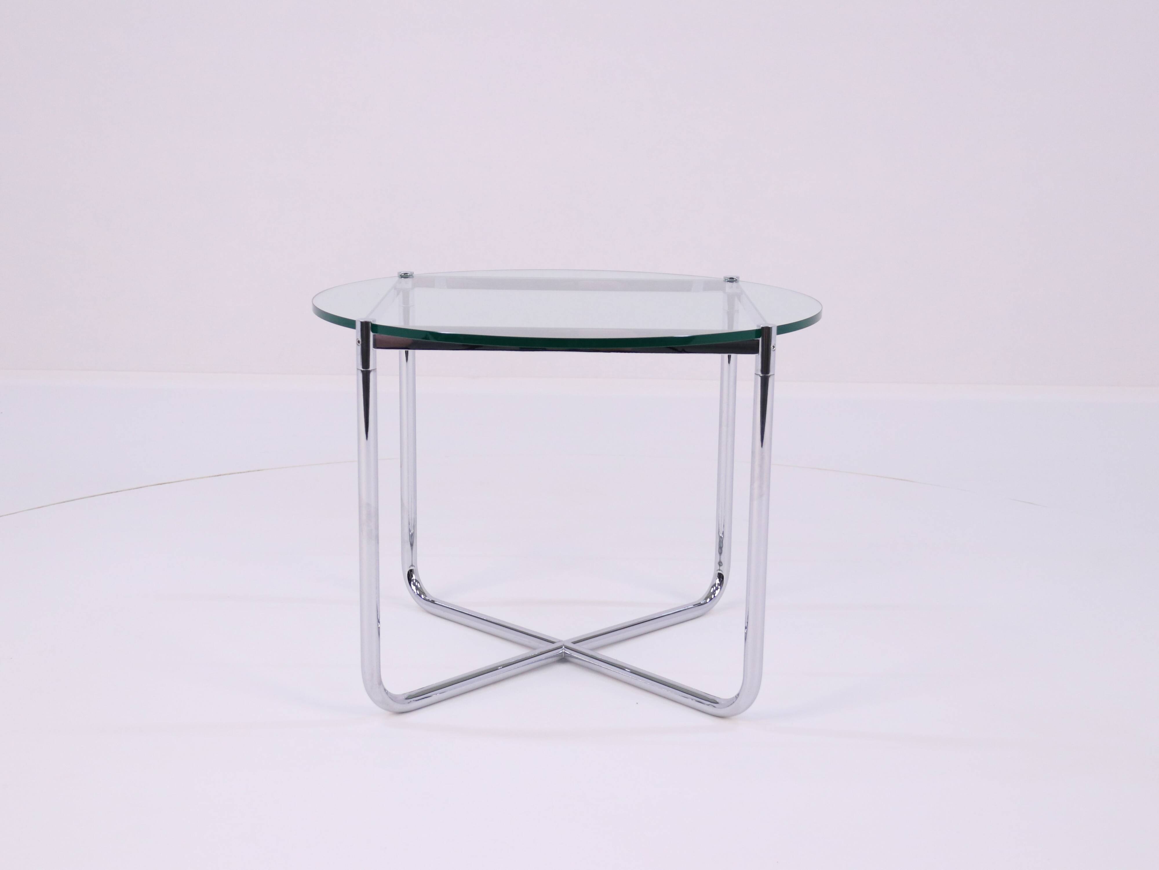 Coffee Table Model MR by Ludwig Mies van der Rohe for Knoll International, US, 1980s