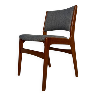 1960s vintage Danish teak dining chair by Erik Buch for Anderstrup Møbelfabrik
