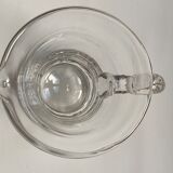 Daum crystal water pitcher, Sorcy model