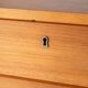 Vintage blond sideboard 60s minimalist credenza