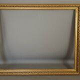 Frame decoration with berain gilded stucco wood 65x53.5 cm, foliage 58.9x47 cm SB