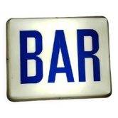 Old bar illuminated sign