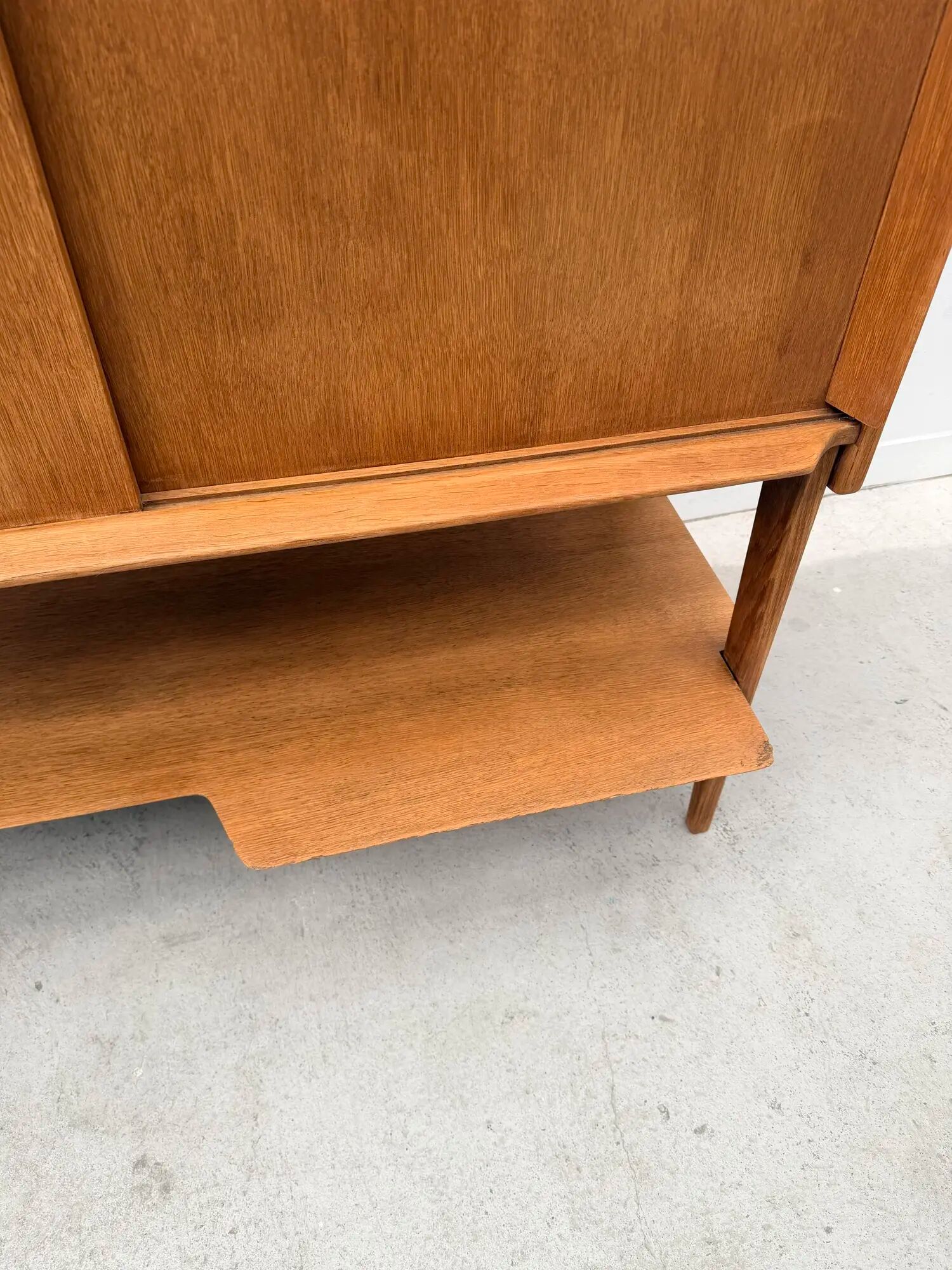 Roger Landault buffet for ABC in oak, France 1950