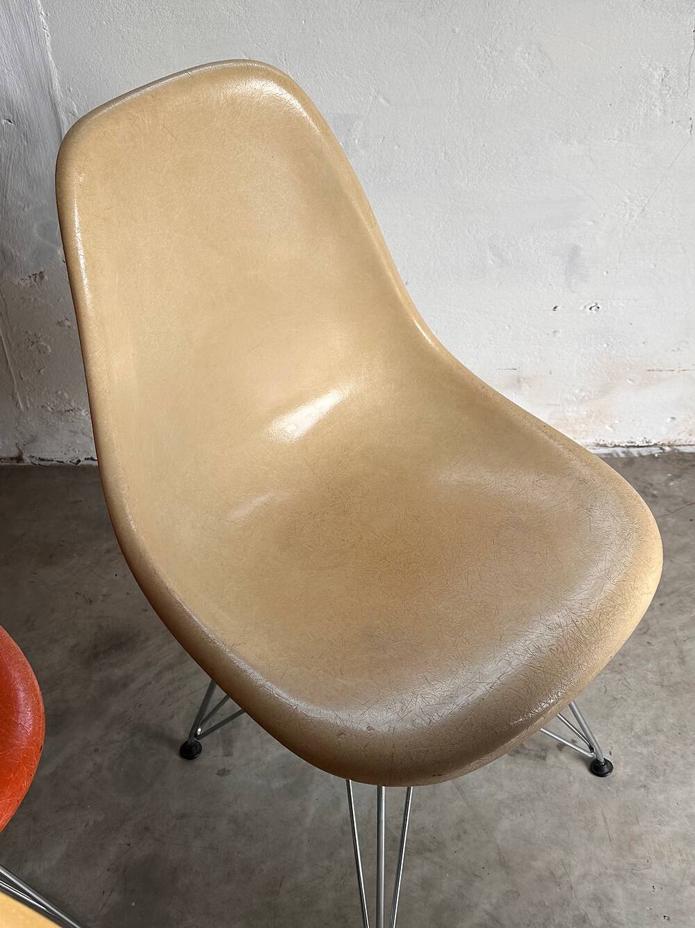 Set of 5 DSR chairs, Charles & Ray Eames, Herman Miller, 70s edition