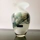 Vase en cristal Val Saint Lambert numéroté SK L 1992, Liège, années 1990