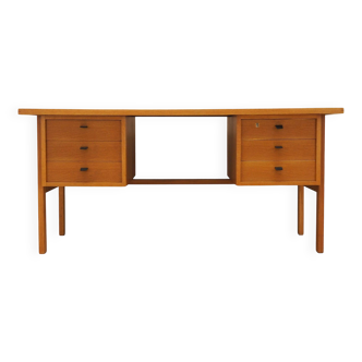 Ash desk, Danish design, 1960s, designer: Svend Age Madsen