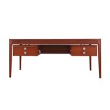 Bureau en teck, design danois, années 1970, designer : Finn Juhl, fabricant : France