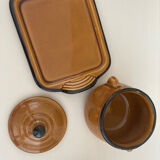 Sugar bowl with tray