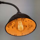 Grey Industrial Scissor Wall Lamp from Elektroinstala, 1960s