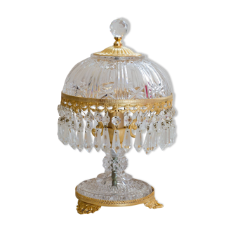 Vintage Parisian lamp with tassels