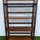 Bibliothèque pliante en bois, 4 étagères, 1950