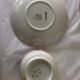Coffee set vintage faience St Amand, France