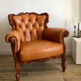 Baroque Chesterfield armchair