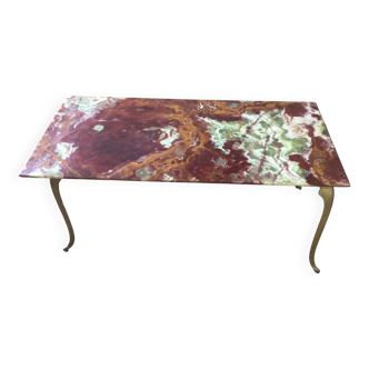 Marble coffee table