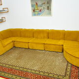 Corduroy modular sofa 1970s