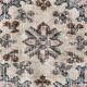 Brown & beige vintage rug 173x253cm