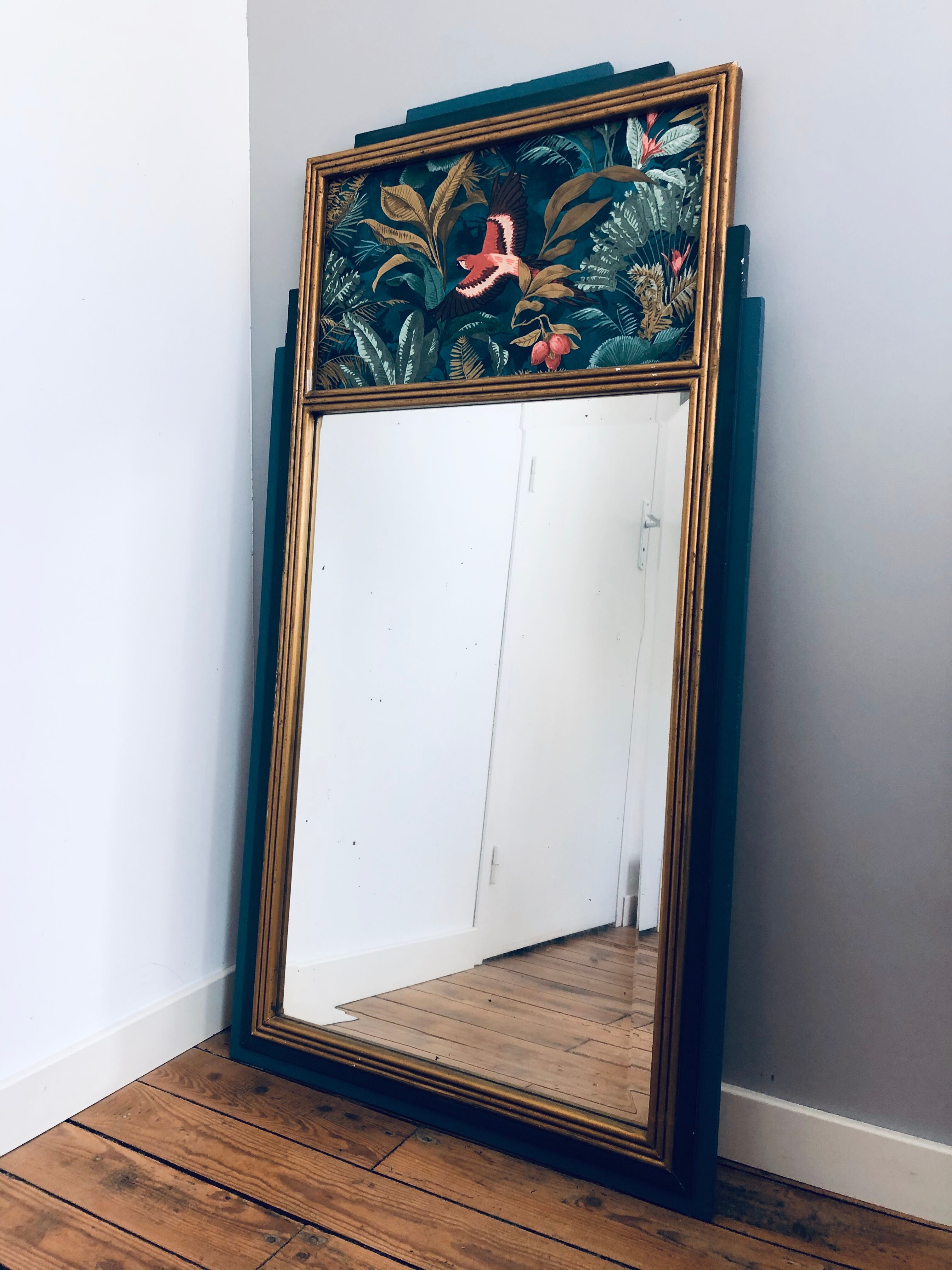 Revisited trumeau mirror 67x125cm