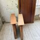 Table, bureau en teck 1970