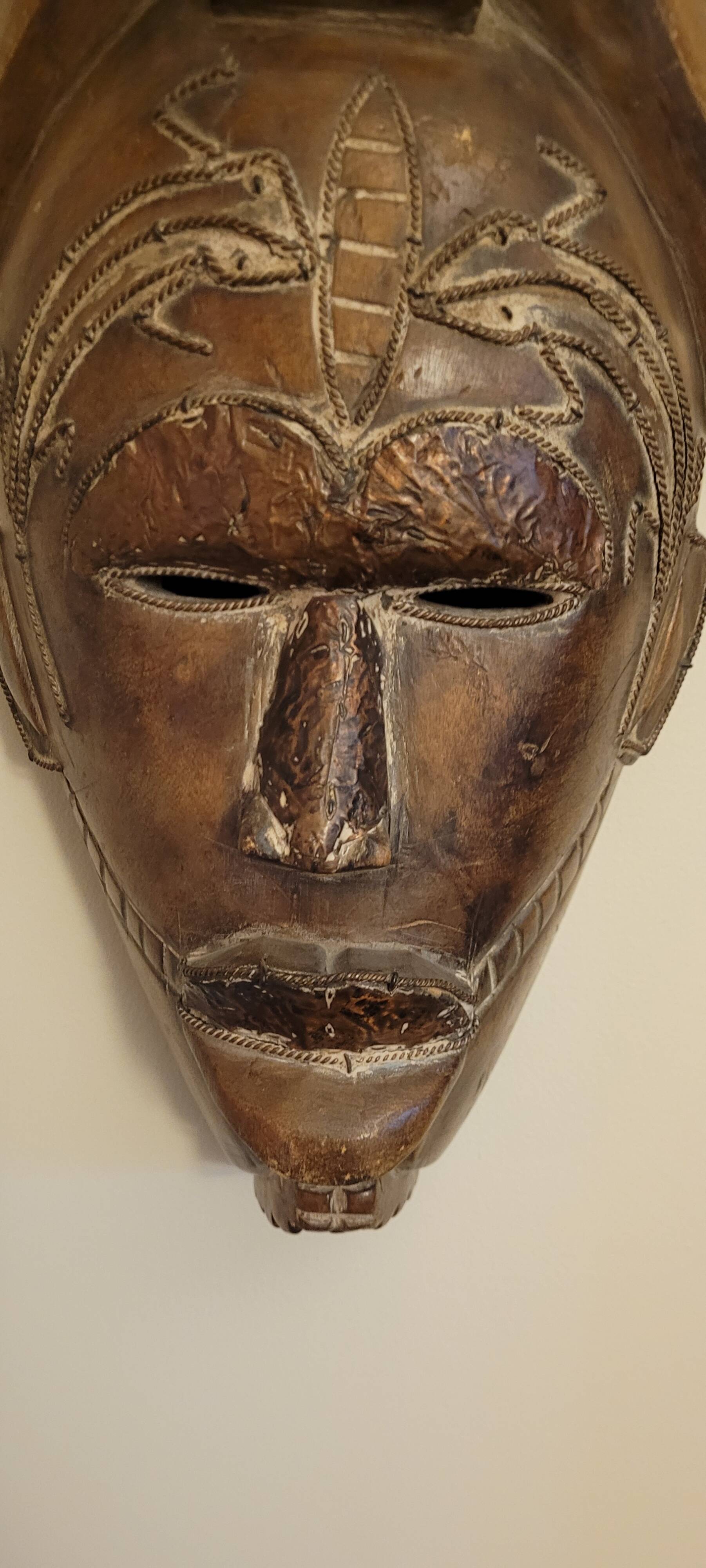 African ceremonial mask